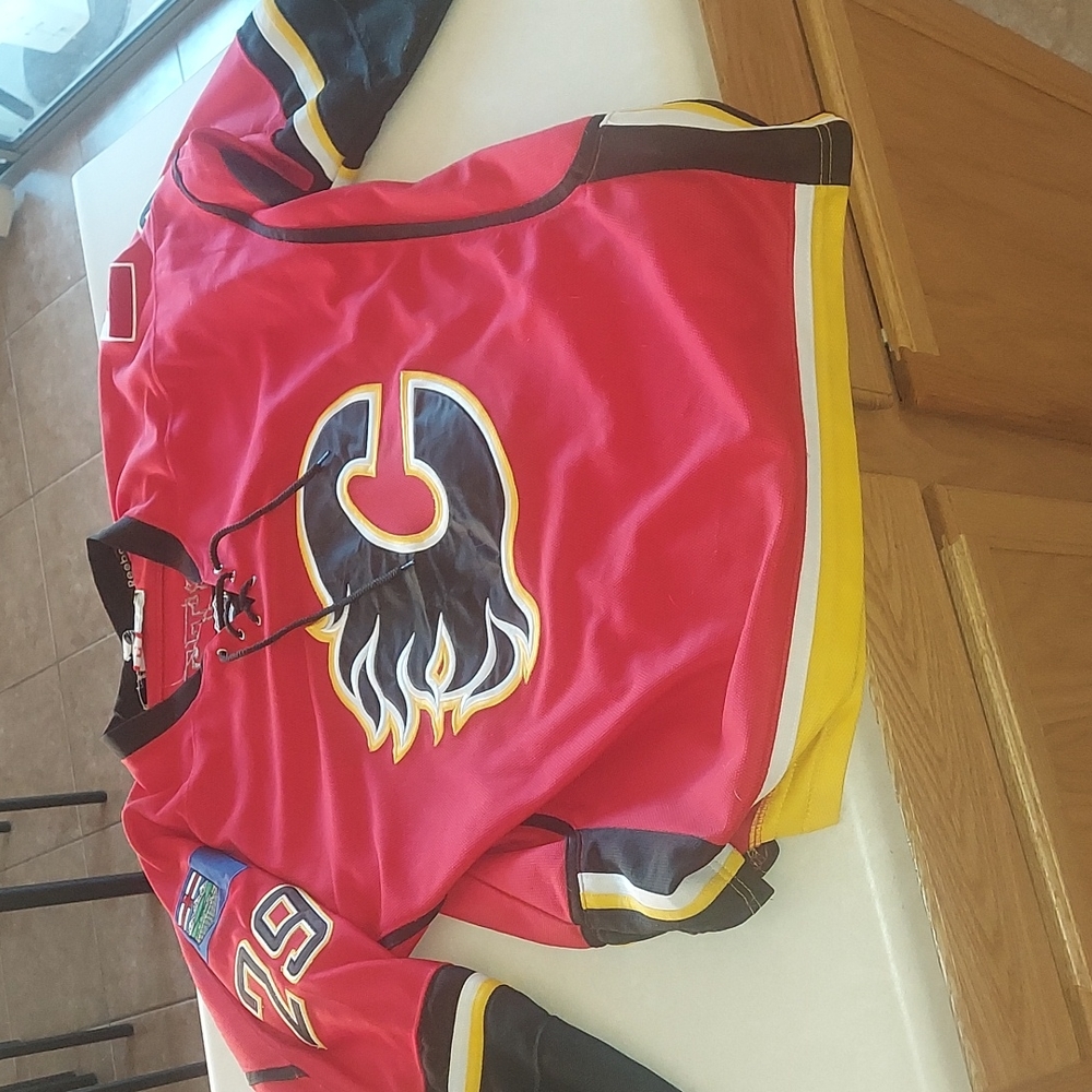 Joel Otto Calrgary Flames Jersey